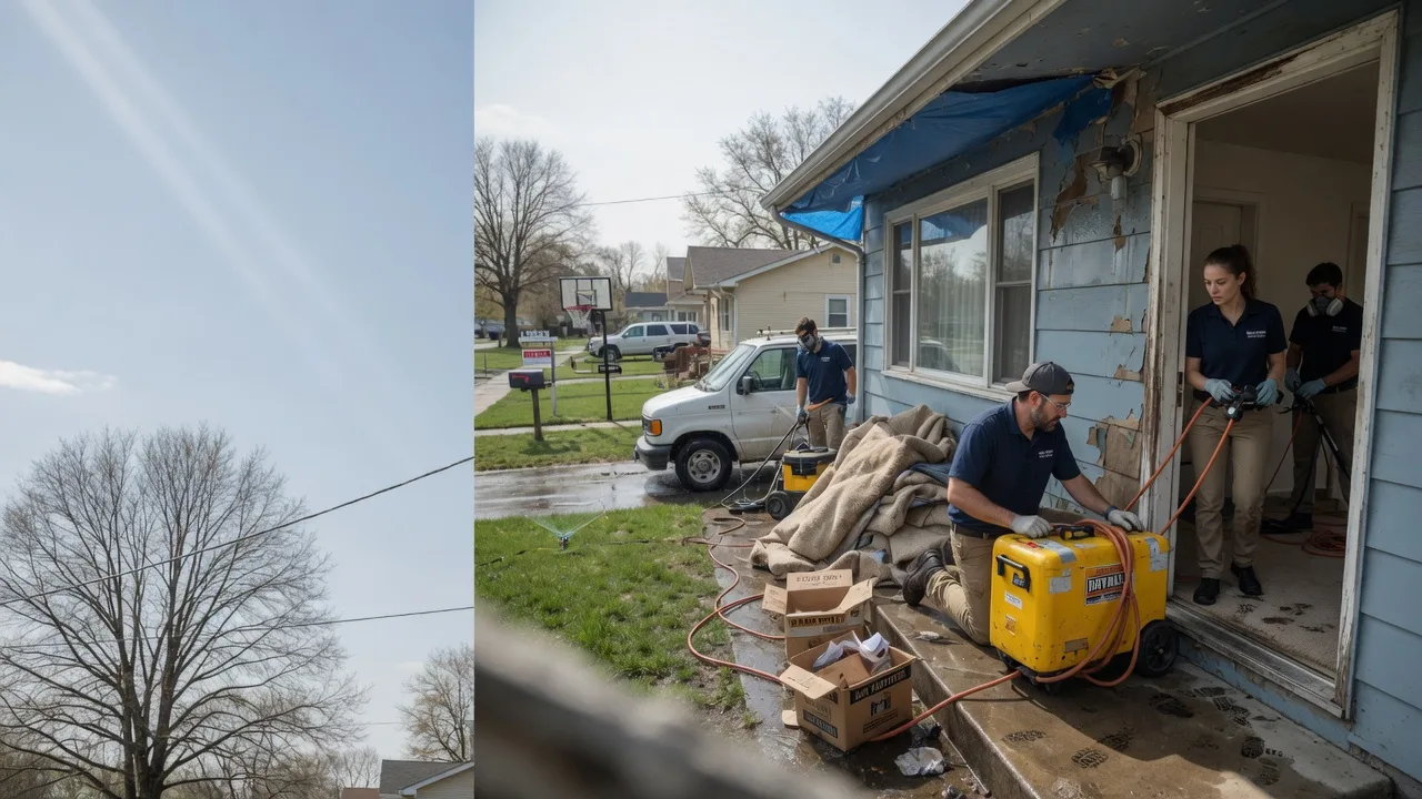 Basement Flood Cleanup in Calais, VT near me
